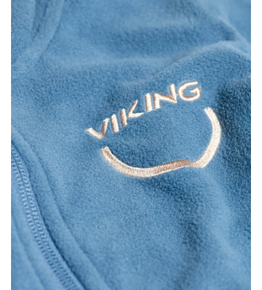 Naujiena! Viking flisinis džemperis Play Recycled Fleece Jacket. Spalva mėlyna